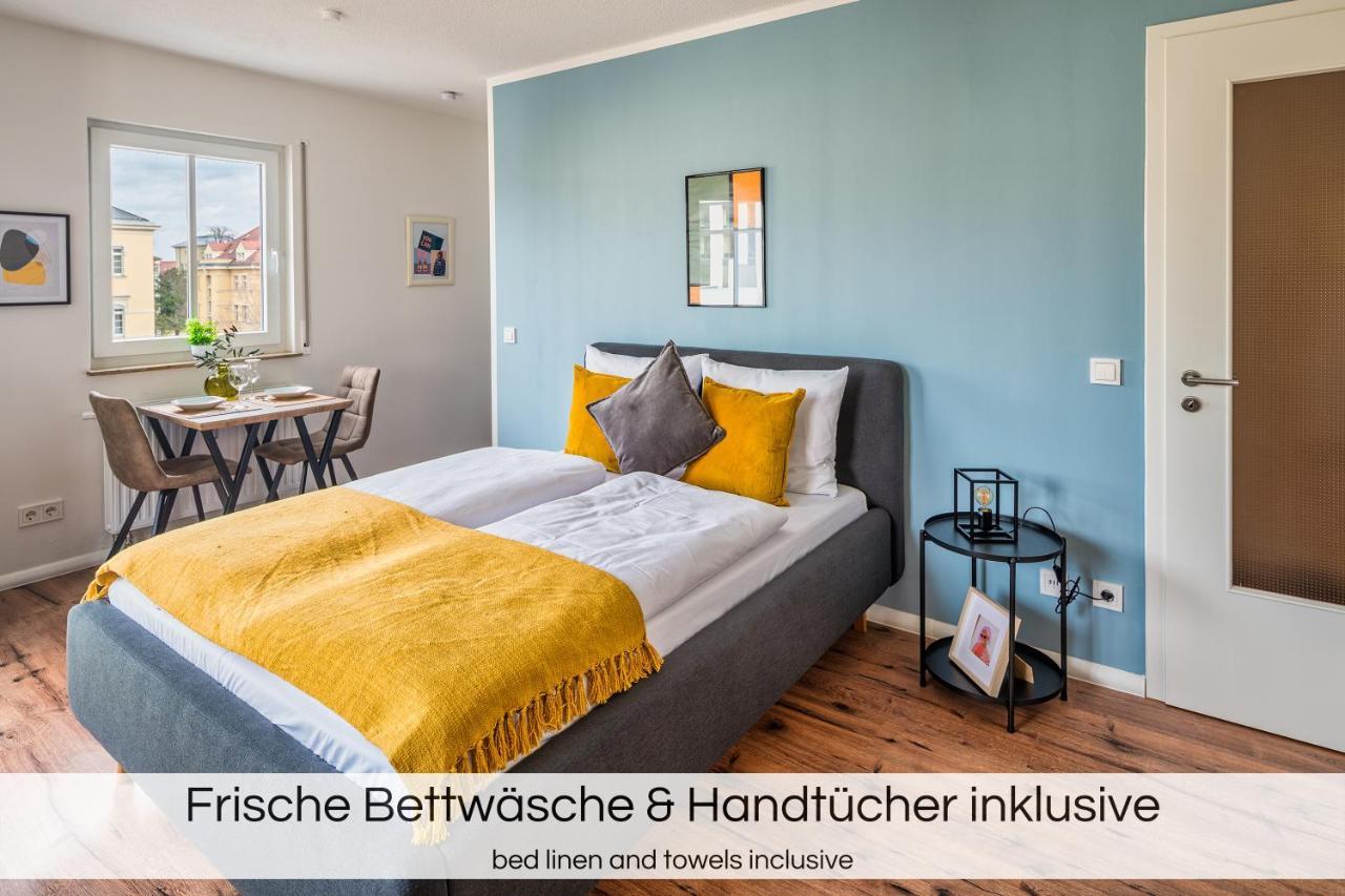 "Neptunblick"- Naehe Altstadt - Ruhig - Balkon - Parkplaetze เดรสเดน ภายนอก รูปภาพ